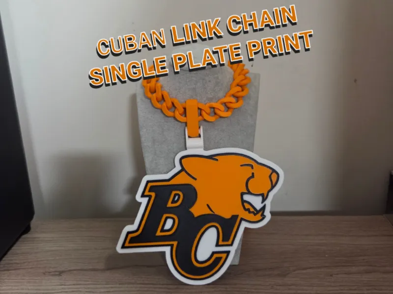 BC Lions Team Hype Chain
