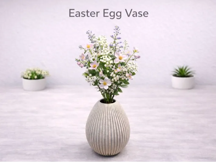 Easter Egg Vase