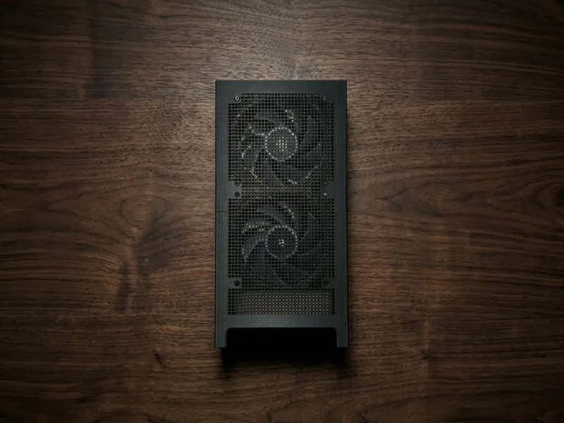 NZXT H1 Back Fan Mod