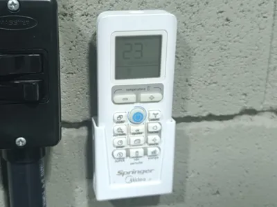 Midea AC Remote Controller Wall Mount