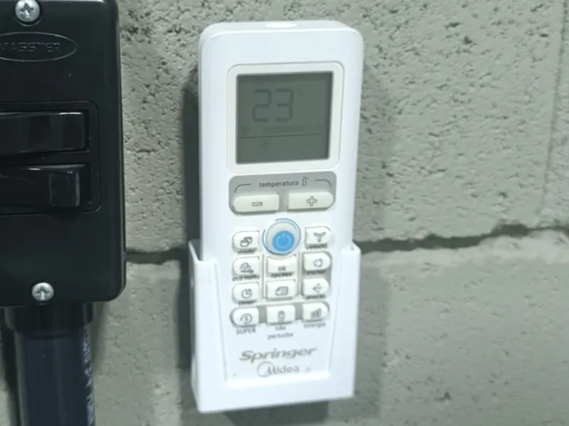 Midea AC Remote Controller Wall Mount