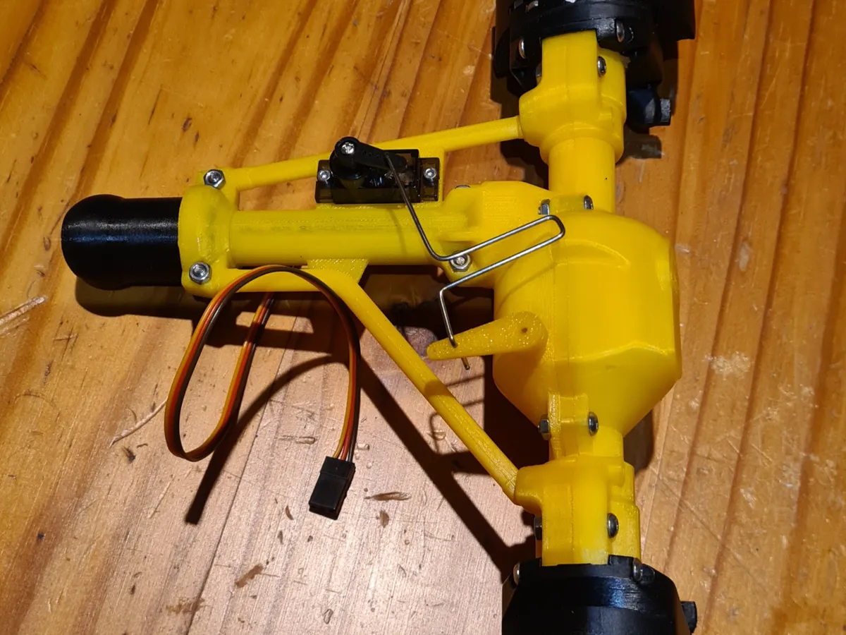 Mod de différentiel arrière verrouillable pour le Mogster de 3Dset ...