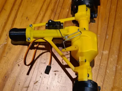 Rear locking diff mod for the 3Dset Mogster