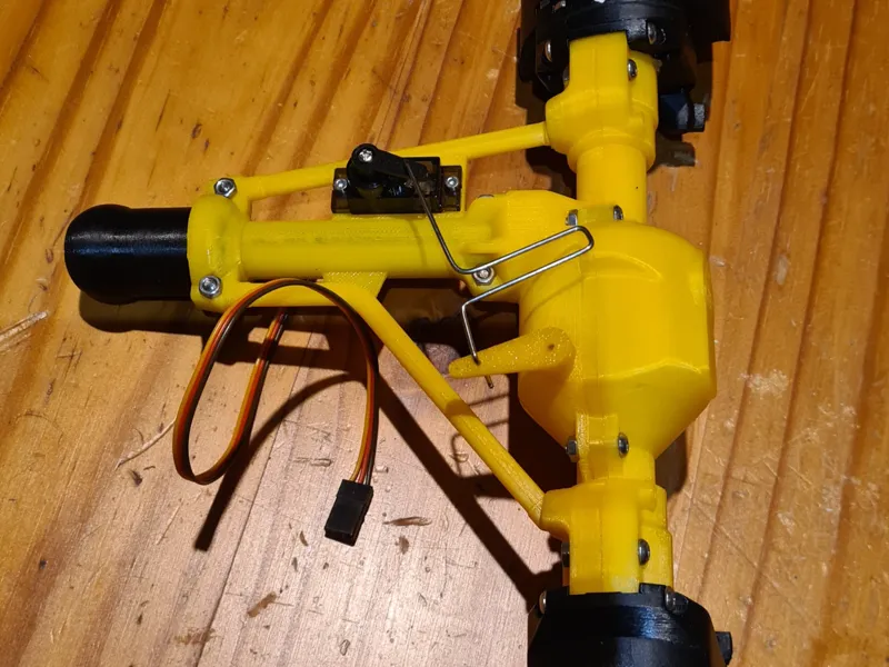 Rear locking diff mod for the 3Dset Mogster