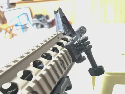 Picatinny rail GoPro mount thumbscrew version