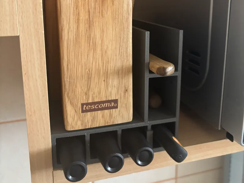 Knife holer - L shape