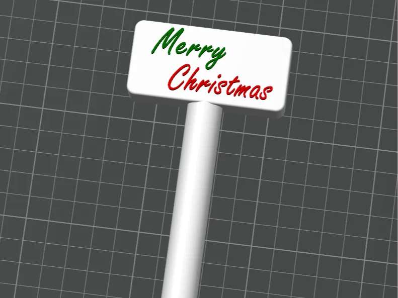 Hand hold plate for 50% mega santa