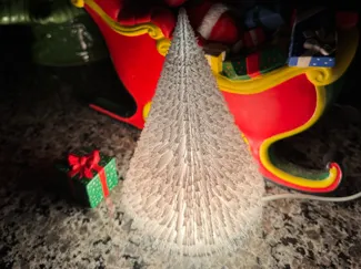 Christmas Tree Lighted