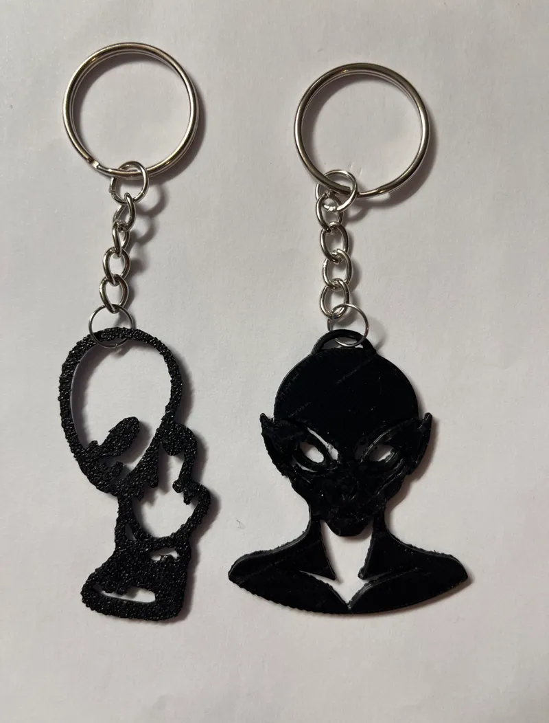 Alien Keychain