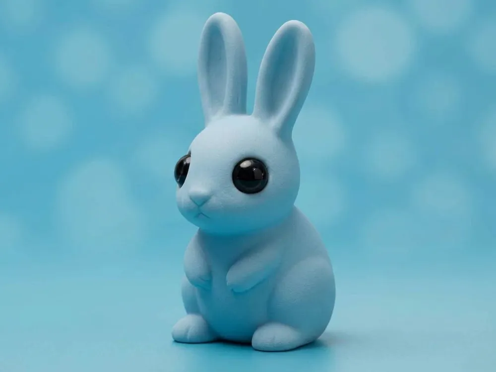 Cute Rabbit - Free 3D Print Model - MakerWorld