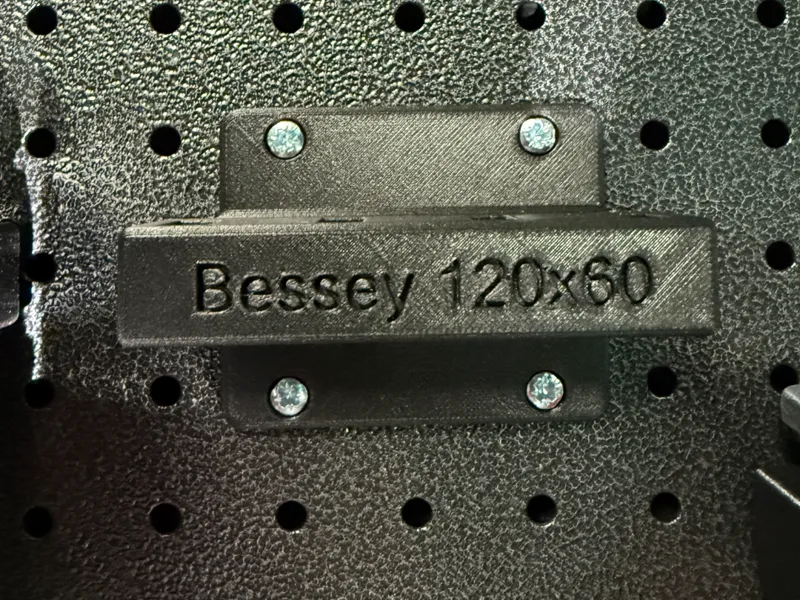 Bessey 120x60 clamp wall mount/holder
