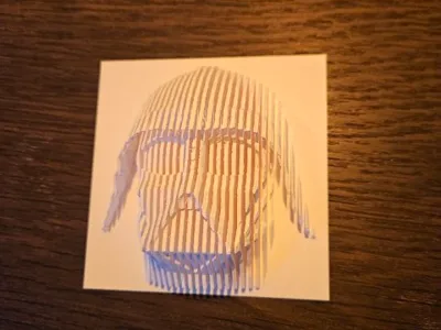 Darth Vader - Wall Art - Layered Sculpture