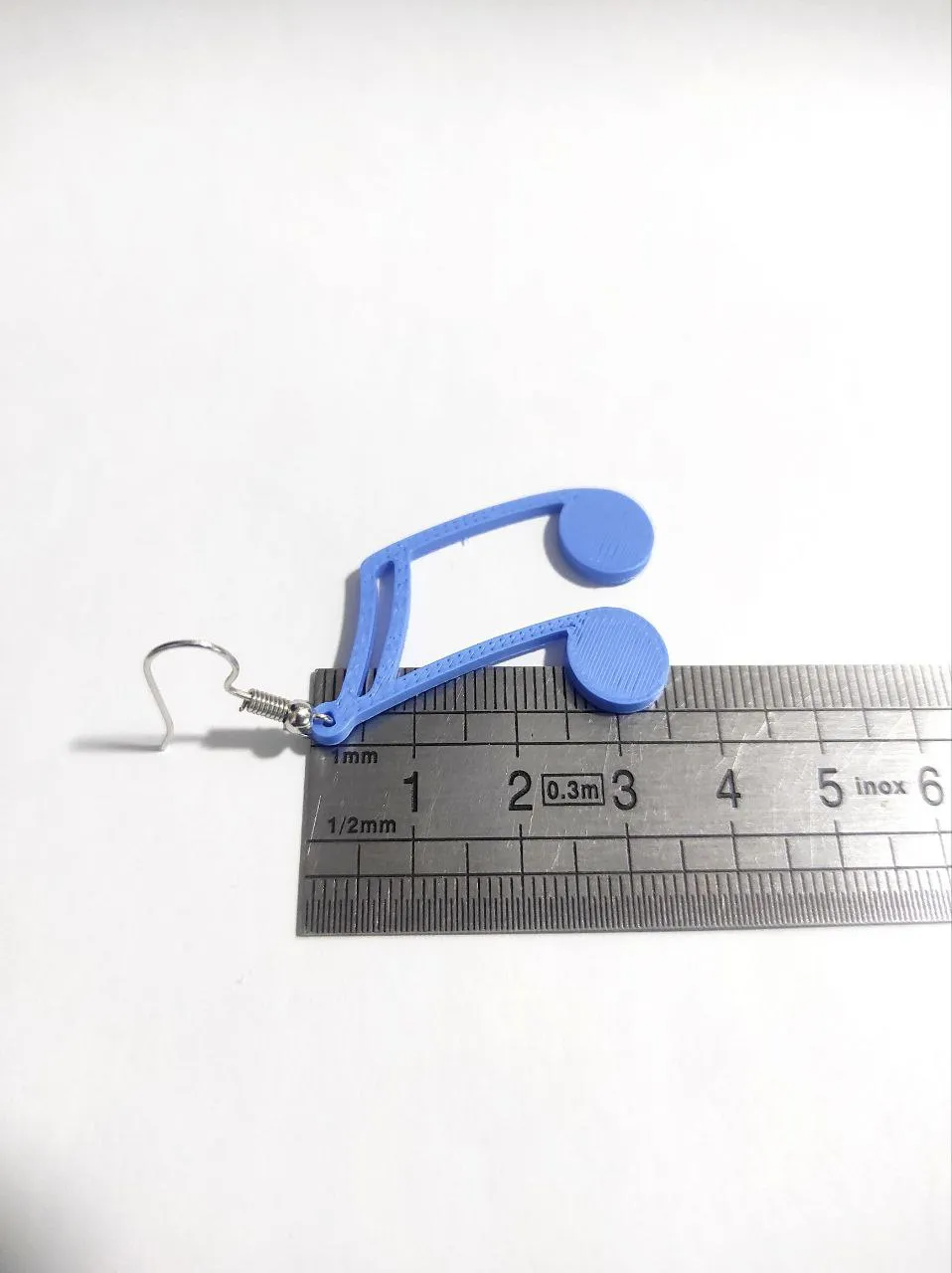 Double Beat Rhythm Earrings view 2