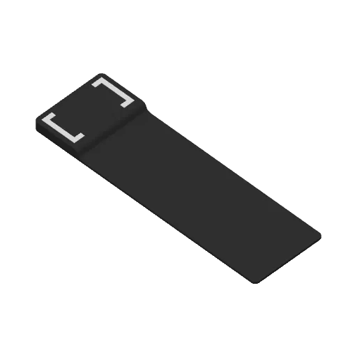 Miniatura 3 do modelo 3D NFC Bookmark - Programmable NFC Shortcuts