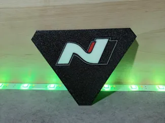 Tapa antiniebla logo N Hyundai i20N
