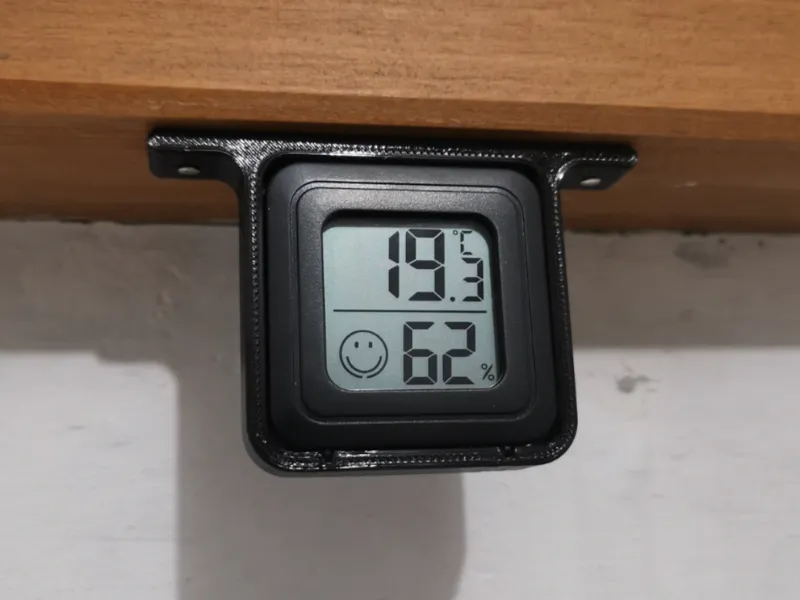 Hygrometer mount / holder