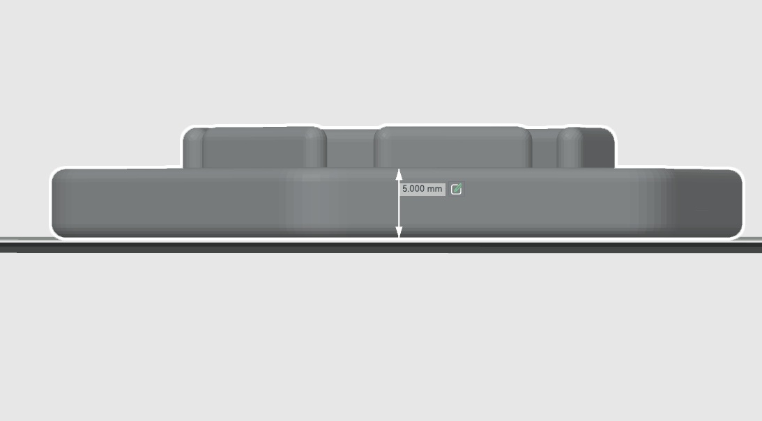 5mm Spacer same print settings