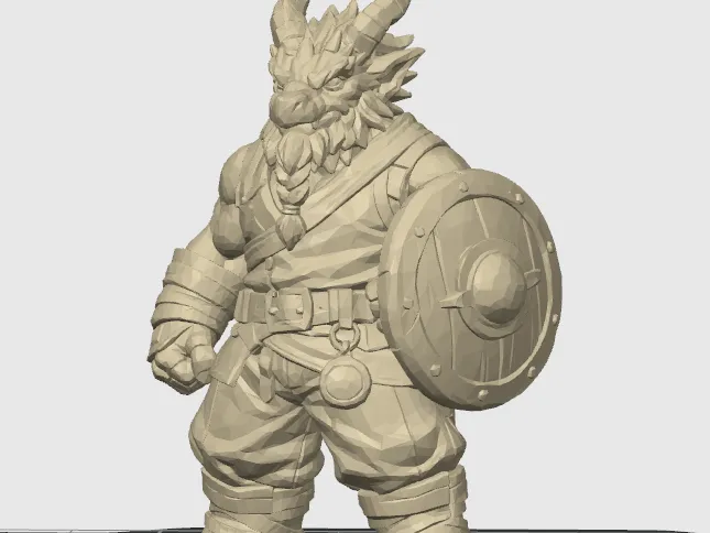 Dhovak - Pugilist Dragonborn