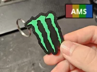 AMS Monster Keychain
