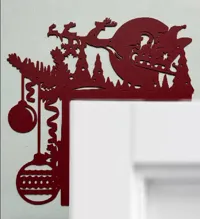 Père Noël coin de porte — photo 3