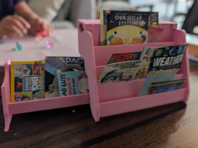 Miniature Montessori Bookshelf
