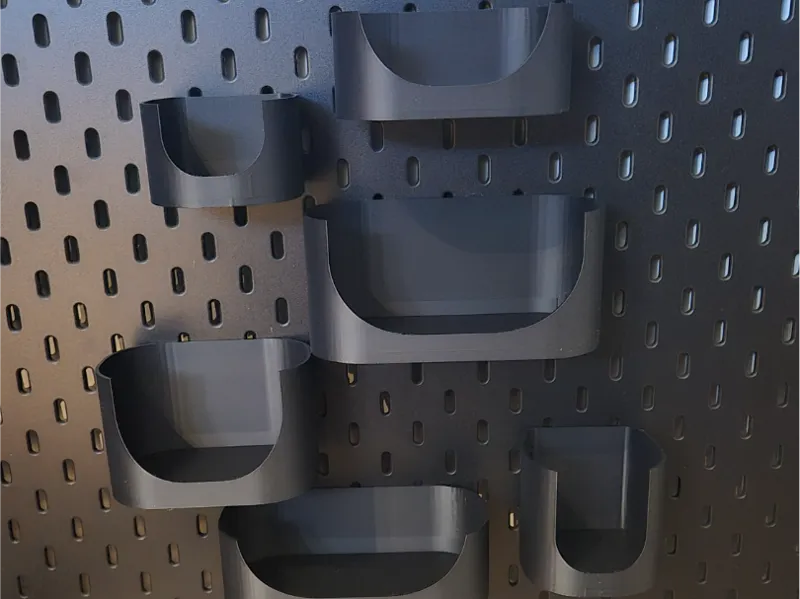 IKEA Skådis Oval Bin – 75mm Deep – Open Front