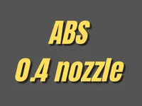 ABS - 0.4 Nozzle