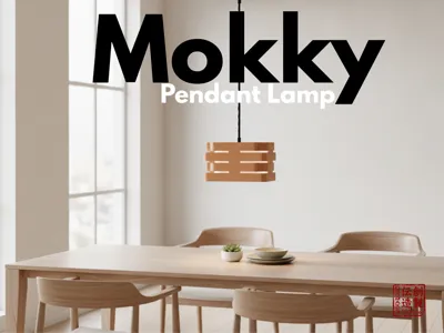 Mokky - Minimalist Pendant Lamp