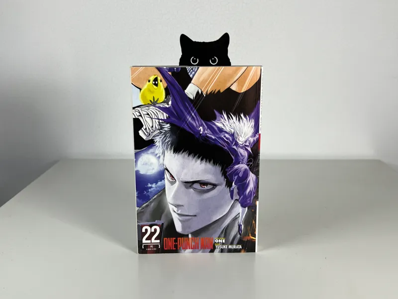 Cute Hidden Cat Bookmark