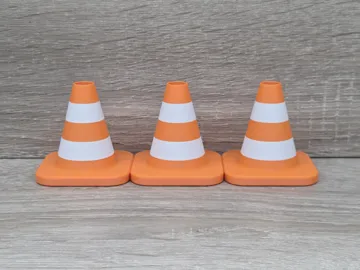 Figura decorativa: Stackable Traffic Cones – Micro to Big | 7 Sizes — vista de referencia 4