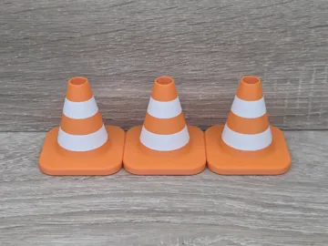 Figura decorativa: Stackable Traffic Cones – Micro to Big | 7 Sizes — vista de referencia 5