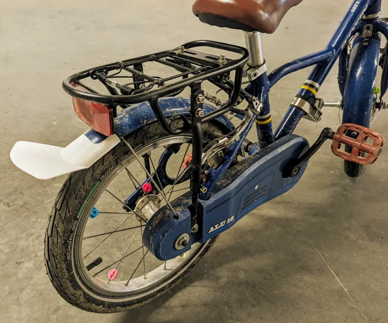 bavette pour vélo décathlon city 900 16 pouces