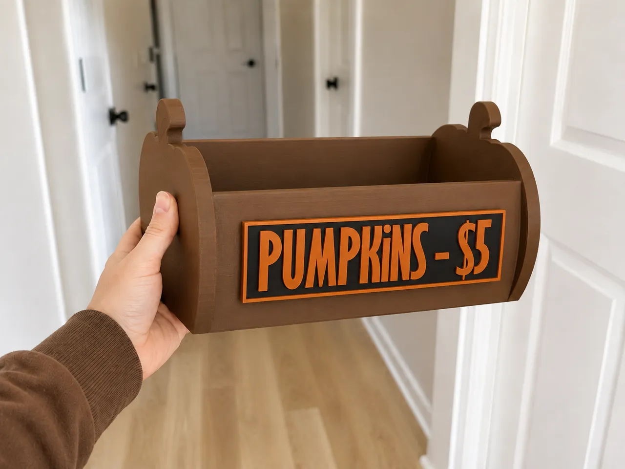 Pumpkin Market Crate & Sign Options - Autumn/Fall view 3