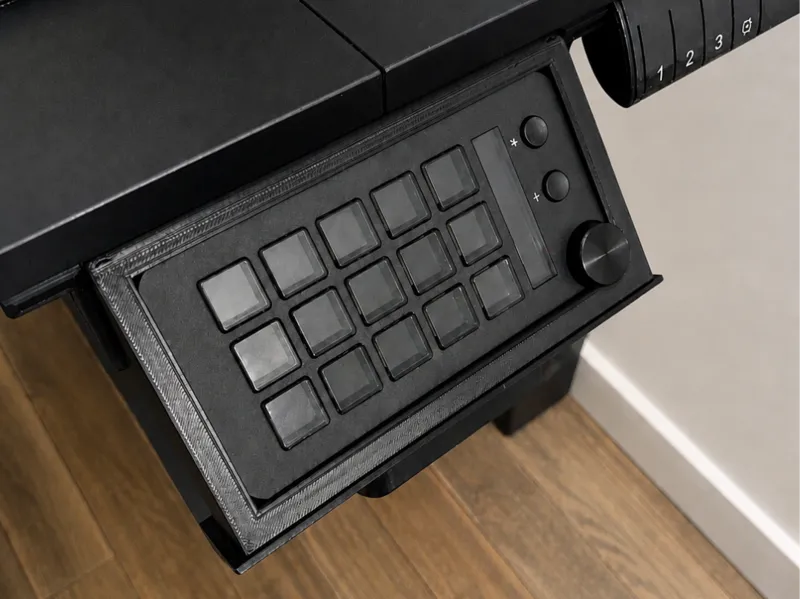 Treaslin/VSD N1 Stream Deck Under Desk Tilt Mount