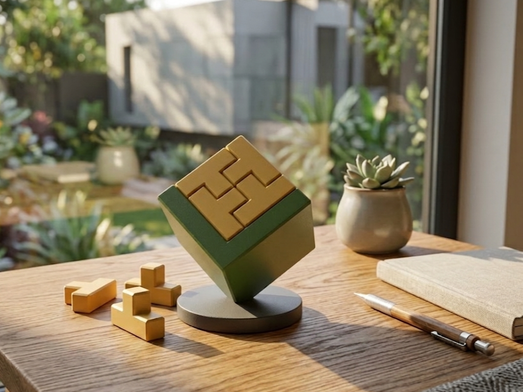 Cube Puzzle Toy [16 Pieces]
