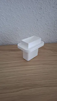 Eckige Halterung
