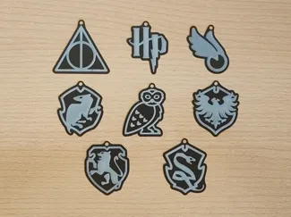 Harry Potter Keychains - Keychain Set 2