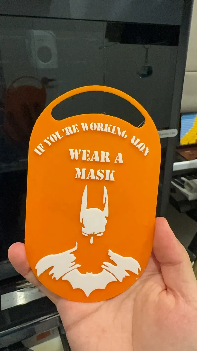 Batman Luggage tag