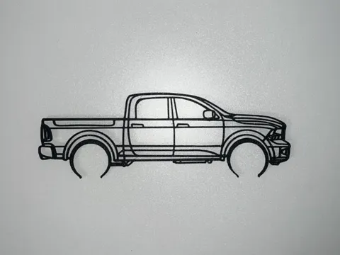 Dodge Ram Silouhette