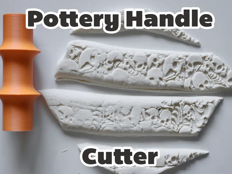 Pottery handle cutter