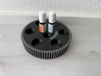 Deckel mit Beschriftung