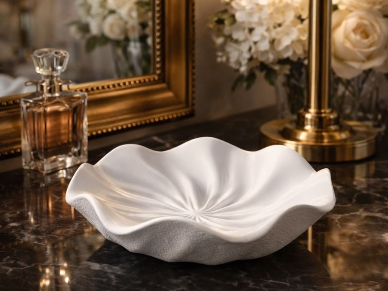 Miniatura 2 do modelo 3D Shell Catchall Tray –Elegant Seashell Trinket Dish