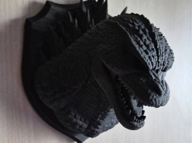 Godzilla Wandbild Heisei Ära