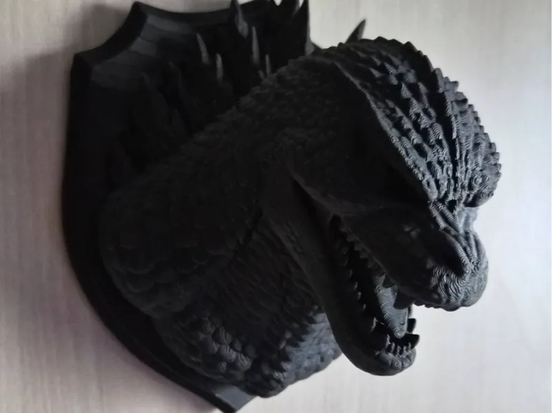 Godzilla Wandbild Heisei Ära