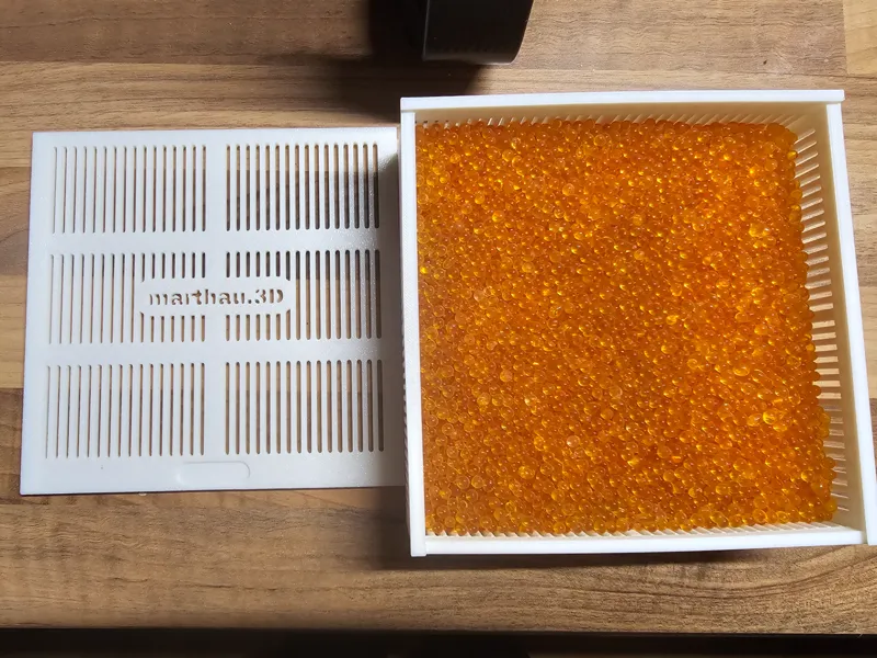 Silica-Trockenbox für Airfryer
