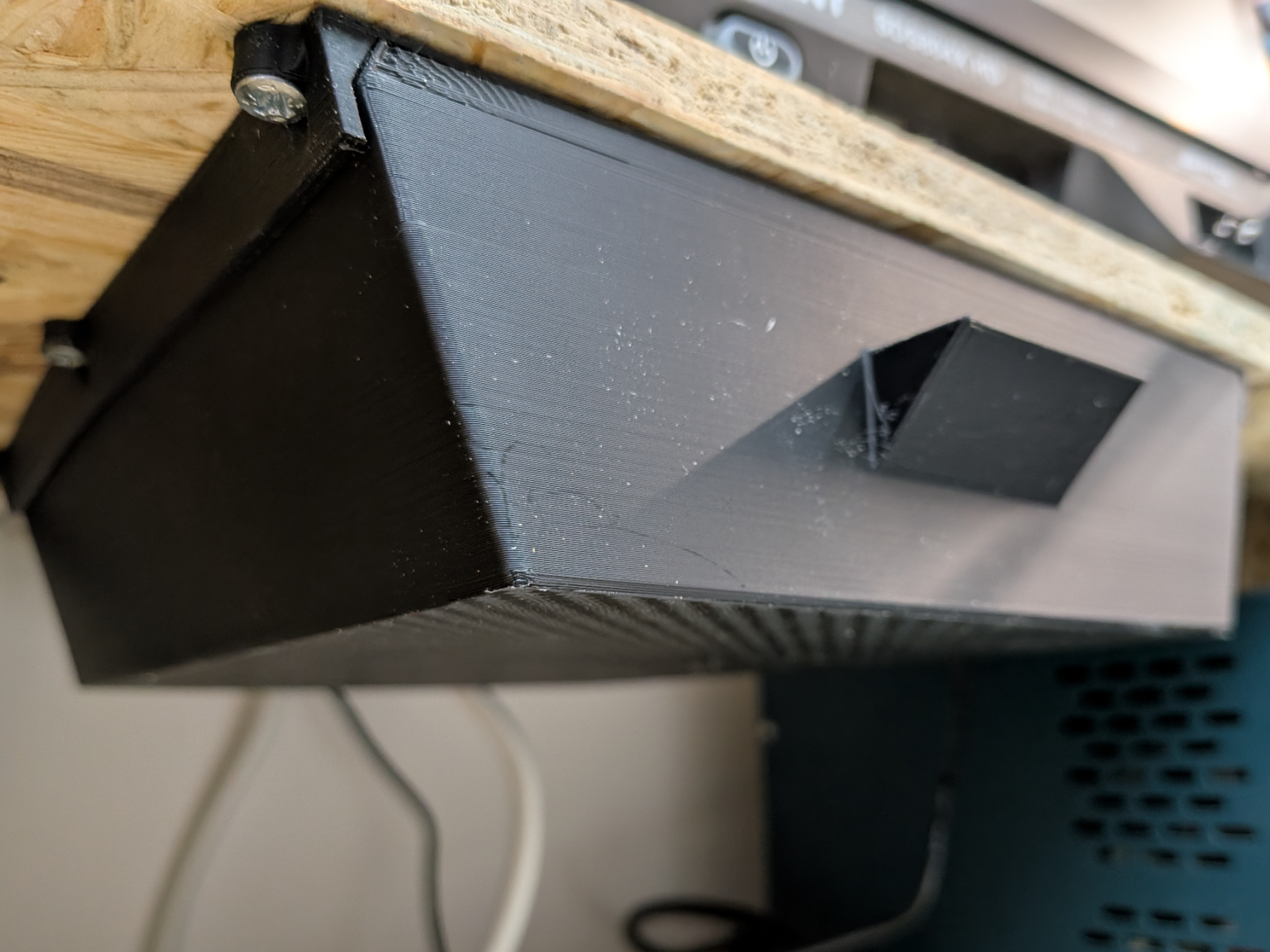 Under-Desk Drawer with rail