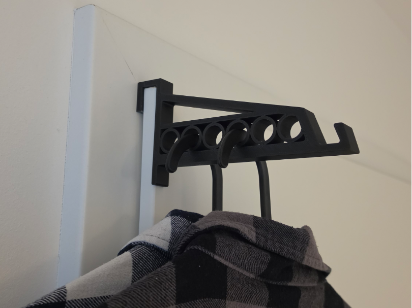 Over-the-Door Clothes Hanger Rack