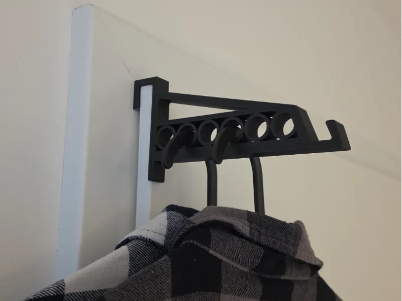 Over-the-Door Clothes Hanger Rack