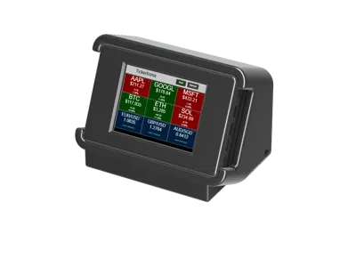 Retro ESP32 CYD 2.8″ Stock & Crypto Ticker