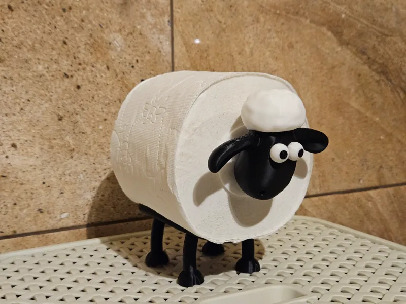 Shaun The Sheep on Paper Roll